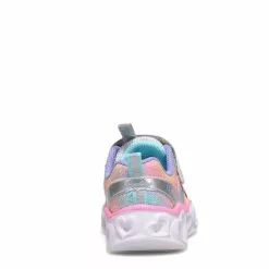 Girl's Skechers, S Lights: Heart Lights - Rainbow Lux Sneaker - Toddler -Shoes Sales Store 1 2183731 ZM 4