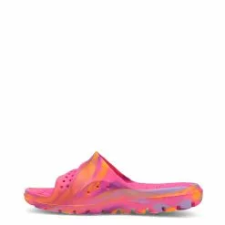 Girl's Skechers, Hogan Color Splashed Slide Sandals -Shoes Sales Store 1 2183822 ZM 3