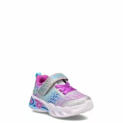 Girl's Skechers, Heart Lights: Sweetheart Lights - Lovely Colors Sneaker - Toddler