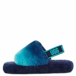 Girl's Ugg, Fluff Yeah Slide - Little Kid & Big Kid -Shoes Sales Store 1 2308760 ZM 3