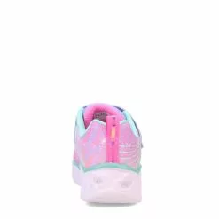 Girl's Skechers, Heart Lights - Bright Spirit Sneaker -Shoes Sales Store 1 2350229 ZM 4