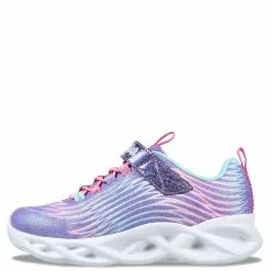 Girl's Skechers, S Lights: Twisty Brights - Mystical Bliss Sneaker - Little Kid -Shoes Sales Store 1 2350266 ZM 3