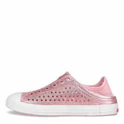 Girl's Skechers, Foamies: Guzman Steps - Glitter Mist - Little Kid -Shoes Sales Store 1 2417267 ZM 2