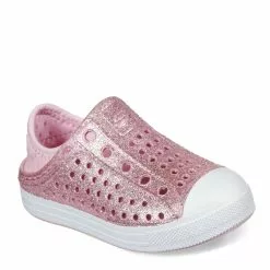 Girl's Skechers, Foamies: Guzman Steps - Glitter Mist - Toddler