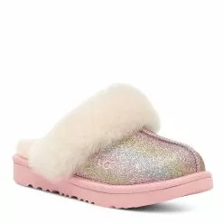 Girl's Ugg, Cozy Glitter II Slipper - Little Kid & Big Kid