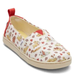 Girl's Toms, Pound Puppies Youth Alpargata Slip-On - Little Kid & Big Kid