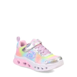Girl's Skechers, Flutter Heart Lights - Simply Love Sneaker - Little Kid